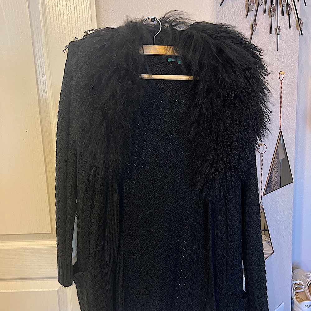 Jocelyn - real lamb fur